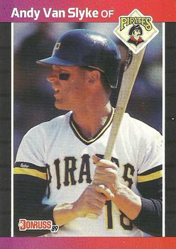 1989 Donruss #54 Andy Van Slyke Front