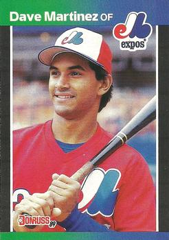 1989 Donruss #102 Dave Martinez Front