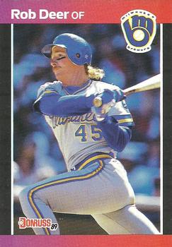 1989 Donruss #173 Rob Deer Front