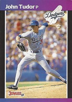 1989 Donruss #195 John Tudor Front