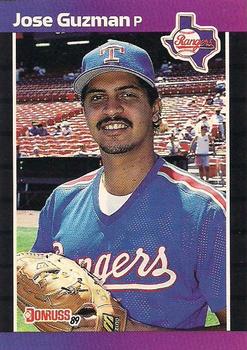 1989 Donruss #284 Jose Guzman Front