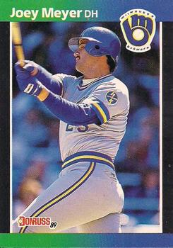 1989 Donruss #339 Joey Meyer Front