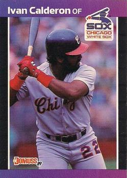 1989 Donruss #371 Ivan Calderon Front