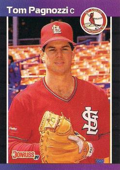 1989 Donruss #399 Tom Pagnozzi Front