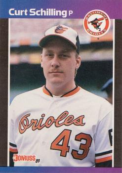 1989 Donruss #635 Curt Schilling Front