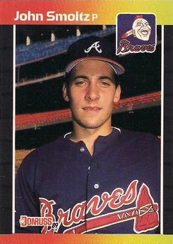 1989 Donruss #642 John Smoltz Front