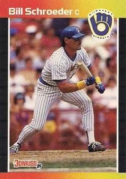 1989 Donruss #644 Bill Schroeder Front