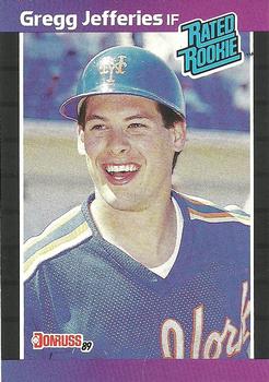 1989 Donruss #35 Gregg Jefferies Front