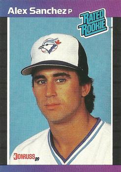 1989 Donruss #47 Alex Sanchez Front