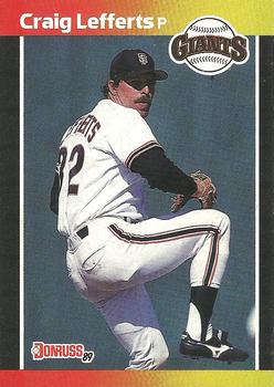 1989 Donruss #59 Craig Lefferts Front