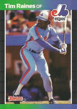 1989 Donruss #97 Tim Raines Front