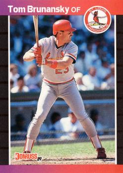 1989 Donruss #112 Tom Brunansky Front