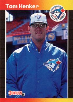 1989 Donruss #385 Tom Henke Front