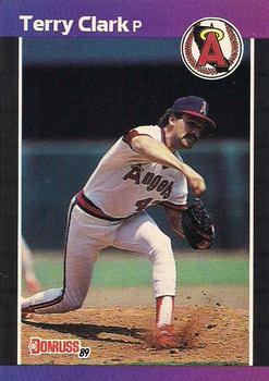 1989 Donruss #607 Terry Clark Front