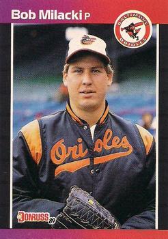 1989 Donruss #651 Bob Milacki Front