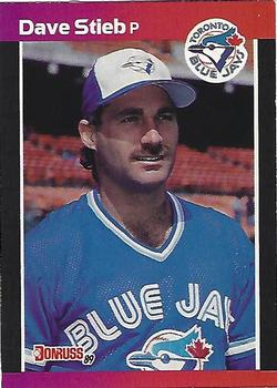 1989 Donruss #349 Dave Stieb Front