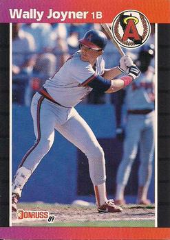 1989 Donruss #52 Wally Joyner Front