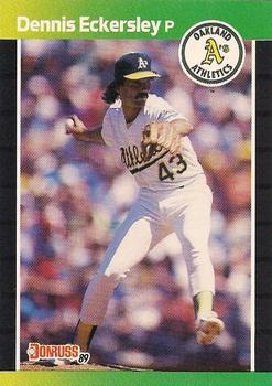 1989 Donruss #67 Dennis Eckersley Front