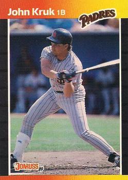 1989 Donruss #86 John Kruk Front