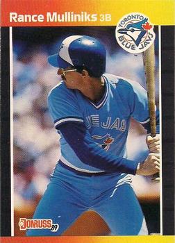 1989 Donruss #87 Rance Mulliniks Front