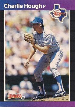 1989 Donruss #165 Charlie Hough Front