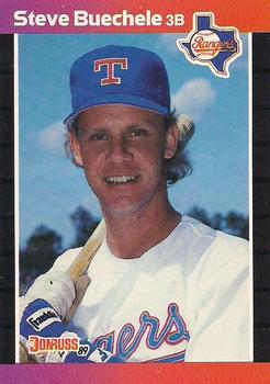 1989 Donruss #174 Steve Buechele Front