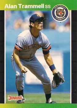 1989 Donruss #180 Alan Trammell Front