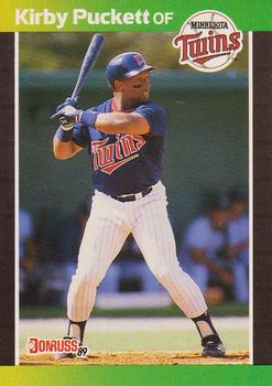 1989 Donruss #182 Kirby Puckett Front