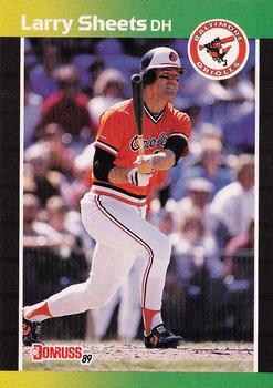 1989 Donruss #333 Larry Sheets Front