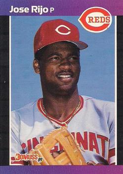 1989 Donruss #375 Jose Rijo Front