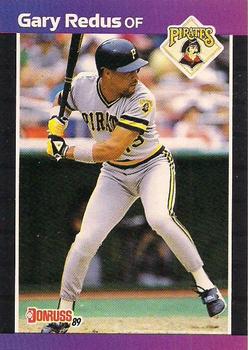 1989 Donruss #605 Gary Redus Front