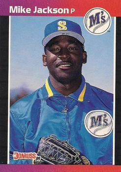 1989 Donruss #652 Mike Jackson Front