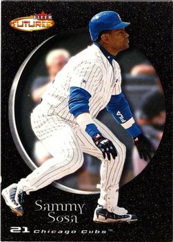 2001 Fleer Futures - Black Gold #11 Sammy Sosa  Front