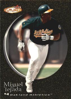 2001 Fleer Futures - Black Gold #36 Miguel Tejada  Front