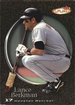 2001 Fleer Futures - Black Gold #49 Lance Berkman  Front