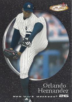 2001 Fleer Futures - Black Gold #83 Orlando Hernandez  Front