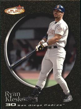 2001 Fleer Futures - Black Gold #170 Ryan Klesko  Front