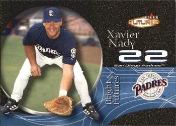 2001 Fleer Futures - Black Gold #197 Xavier Nady Front