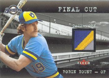 2001 Fleer Genuine - Final Cut #NNO Robin Yount  Front