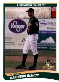 2009 Choice Lynchburg Hillcats #02 Harrison Bishop Front