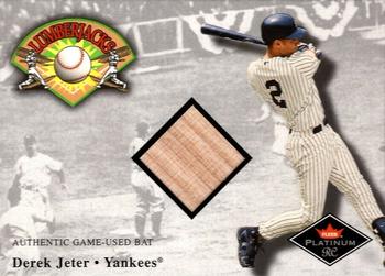 2001 Fleer Platinum - Lumberjacks #NNO Derek Jeter  Front