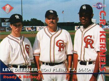 1995 Cedar Rapids Kernels #NNO T.J. Dillon / Levi Dressler / Ron Plein Front