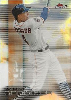 2016 Finest - Refractor #59 George Springer Front