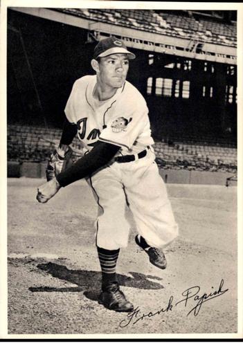 1949 Cleveland Indians Picture Pack #NNO Frank Papish Front