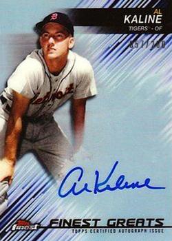 2016 Finest - Greats Autographs #FGA-AK Al Kaline Front