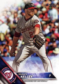 2016 Topps Update #US188 Shawn Kelley Front