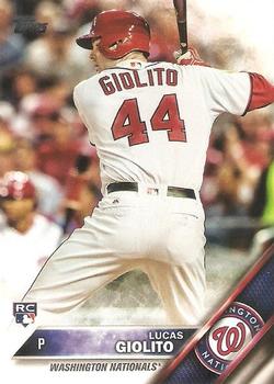 2016 Topps Update #US229 Lucas Giolito Front