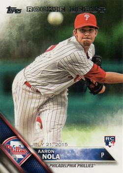 2016 Topps Update #US284 Aaron Nola Front