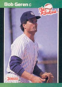 1989 Donruss The Rookies #11 Bob Geren Front