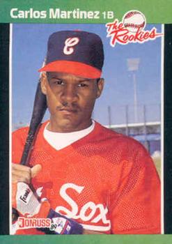 1989 Donruss The Rookies #14 Carlos Martinez Front